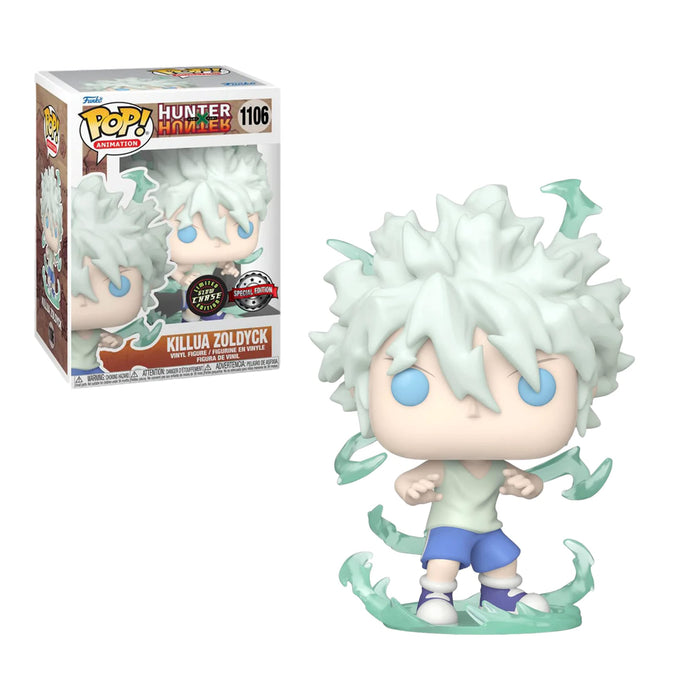 Hunter x Hunter Killua Zoldyck Godspeed Pop! Vinyl Figure #1106 GLOW CHASE