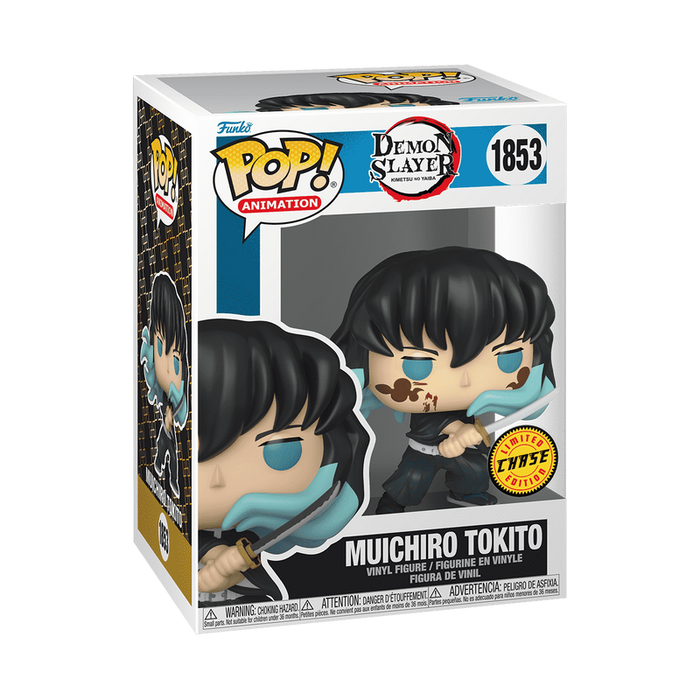 Demon Slayer Muichiro Tokito (Attack) CHASE Funko Pop! #1853