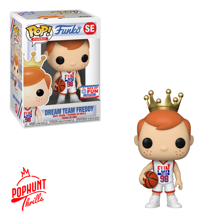 Dream Team Freddy #SE 2021 Box Of Fun (5000 Pcs) Limited Edition Funko Pop! Funko