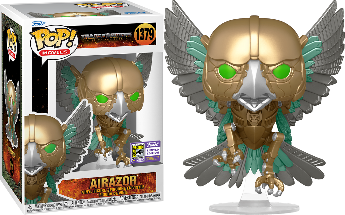 Airazor #1379 2023 San Diego Comic Con Limited Edition Funko Pop! Movies The Transformers
