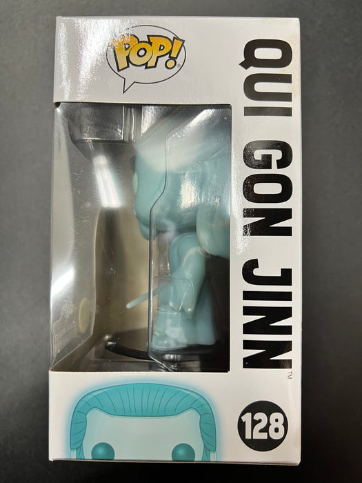 Qui Gon Jinn #128 Orlando 2017 Star Wars Celebration Exclusive Glow In The Dark Funko Pop! Star Wars