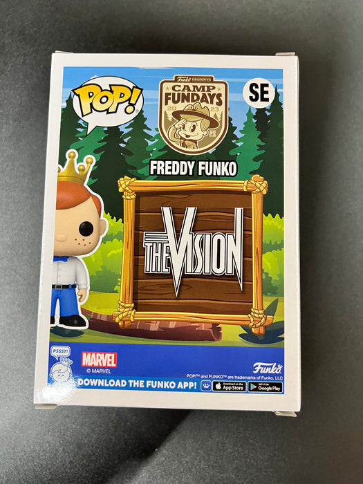 Freddy Funko As Vision #SE 2023 Camp Fundays (500 Pcs) Funko Pop! Camp FunDays