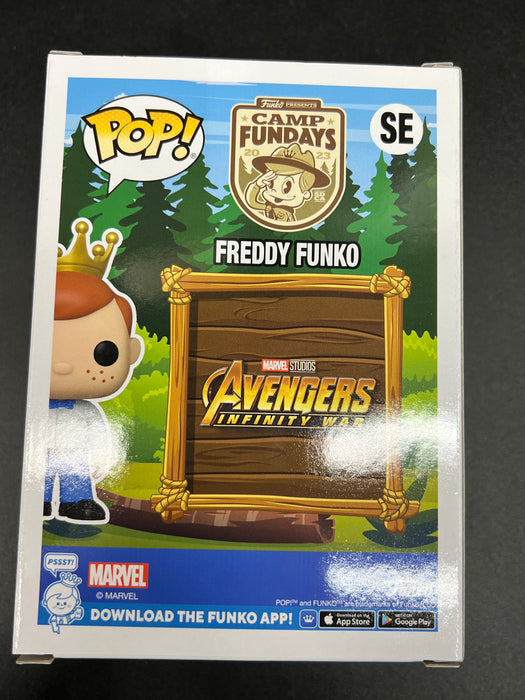 Freddy Funko As Captain America #SE 2023 Camp Fundays (500 Pcs) Funko Pop! Camp FunDays