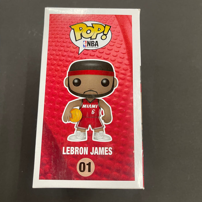 Lebron James #01 Funko Pop!  Basketball NBA Miami Heat