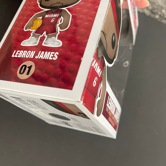 Lebron James #01 Funko Pop!  Basketball NBA Miami Heat