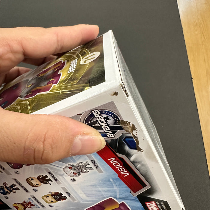 ****Signed**** by PAUL BETTANY Vision #71 FYE Exclusive Funko Pop! Marvel Studios Avengers Age of Ultron