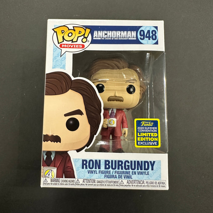 Ron Burgundy #948 2020 Summer Convention Limited Edition Exclusive Funko Pop! Movies Anchorman