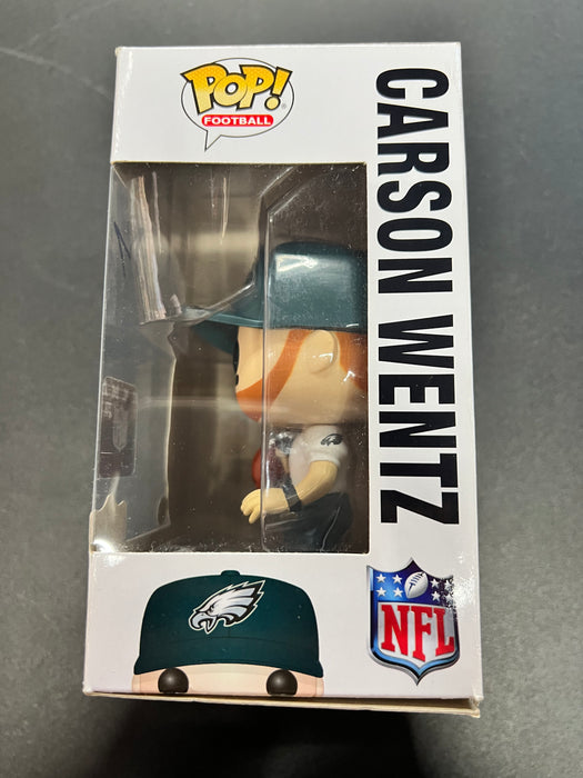 ***Signed*** Carson Wentz #74 Funko Pop! NFL Football Eagles