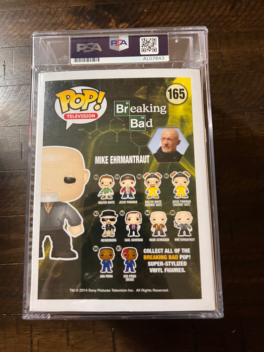 ***PSA Certified*** Mike Ehrmantraut #165 Funko Pop! Television Breaking Bad