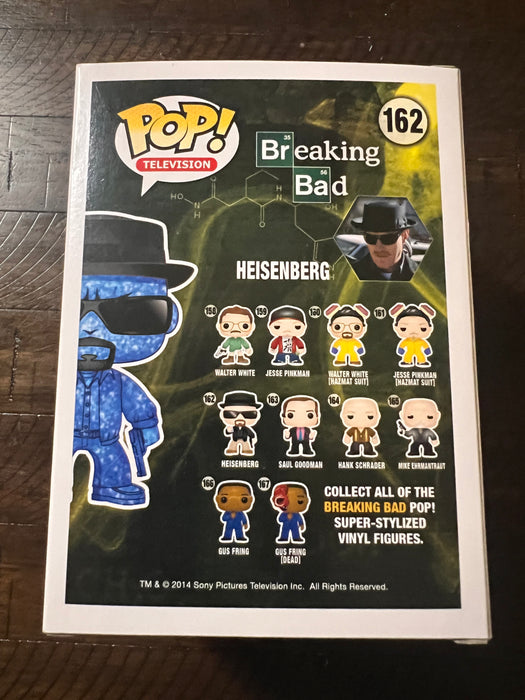 Heisenberg #162 2015 San Diego Comic Con Limited Edition Funko Pop! Television Breaking Bad