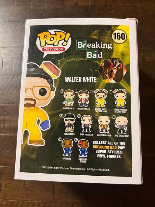Walter White #160 Glow In The Dark Funko 2014 San Diego Comic Con Funko Pop! Television Breaking Bad