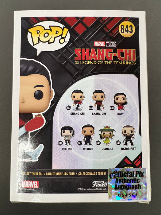 ***Signed*** Shang-Chi #843 Funko Pop! Marvel Studios Shang-Chi And The Legend Of The Ten Rings