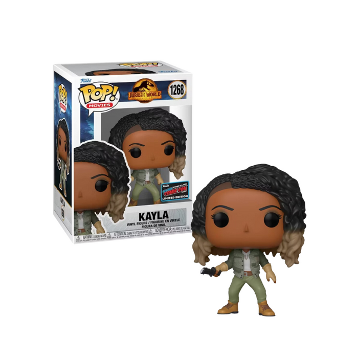 Kayla #1268 New York Comic Con 2022 Limited Edition Funko Pop! Movies Jurassic World