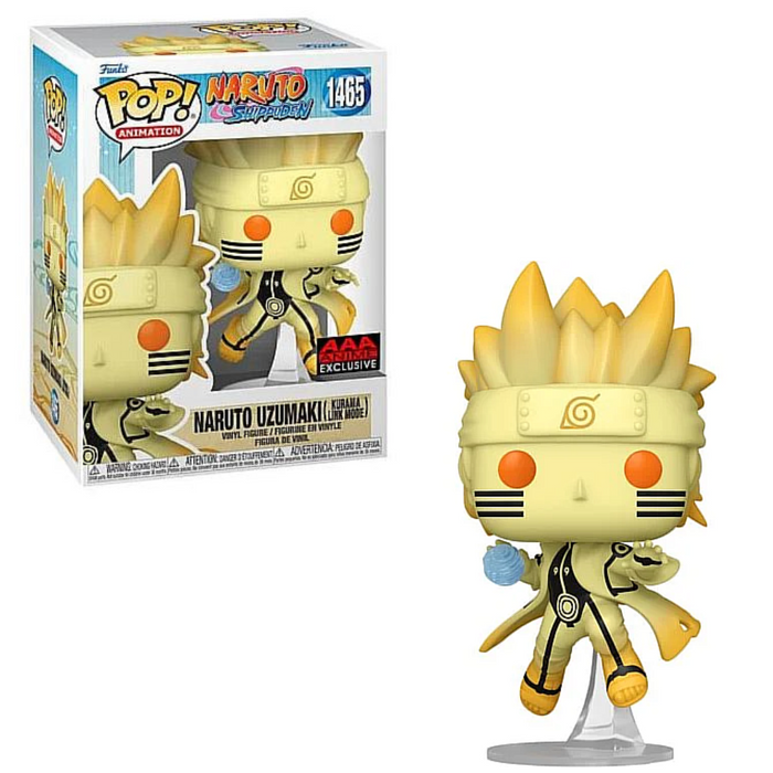 Naruto Uzumaki (Kurama Link Mode) #1465 AAA Exclusive Funko Pop! Animation Naruto Shippuden