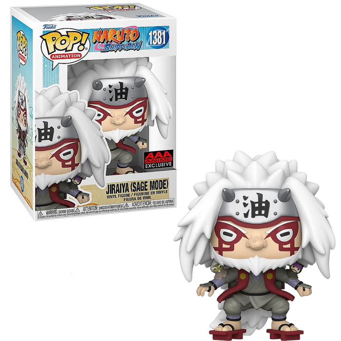 Jiraiya (Sage Mode) #1381 AAA Anime Exclusive Funko Pop! Animation Naruto Shippuden
