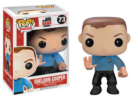 Sheldon Cooper (Star Trek) #73 Funko Pop! Television The Big Bang Theory