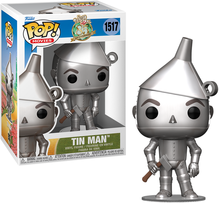 Funko Pop! figure of the Tin Man from The Wizard of Oz, #1517 in the "Pops With Purpose" line.