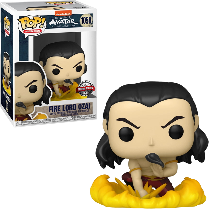 Fire Lord Ozai #1058 Special Edition Sticker Funko Pop! Animation Avatar The Last Airbender