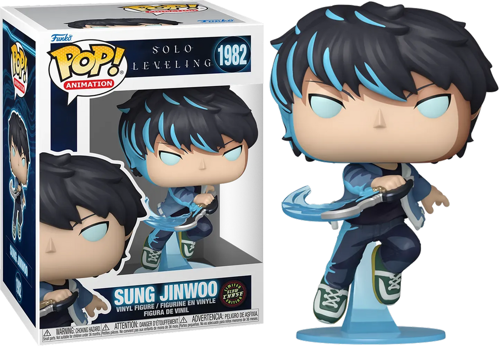 Solo Leveling Sung Jinwoo CHASE Funko Pop! Vinyl Figure #1982