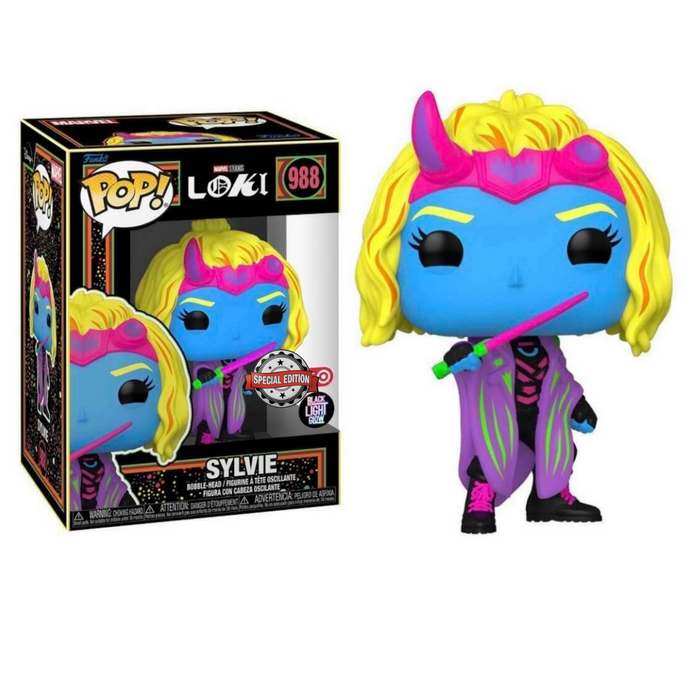 Sylvie #988 Special Edition Funko Pop! Marvel Studios Loki collectible figure.