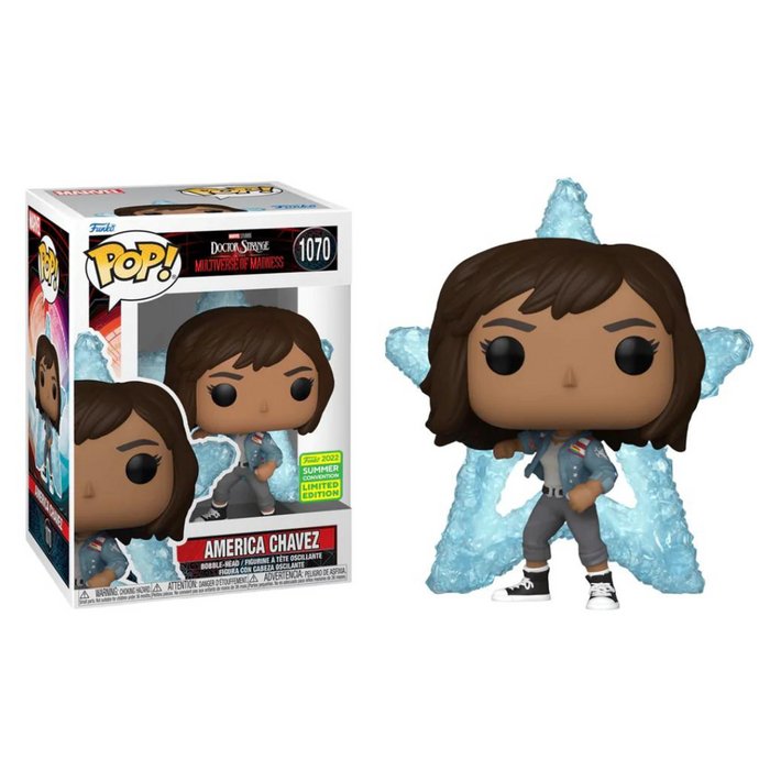 America Chavez #1070 2022 Summer Convention Limited Edition Funko Pop! Marvel Doctor Strange Multiverse of Madness