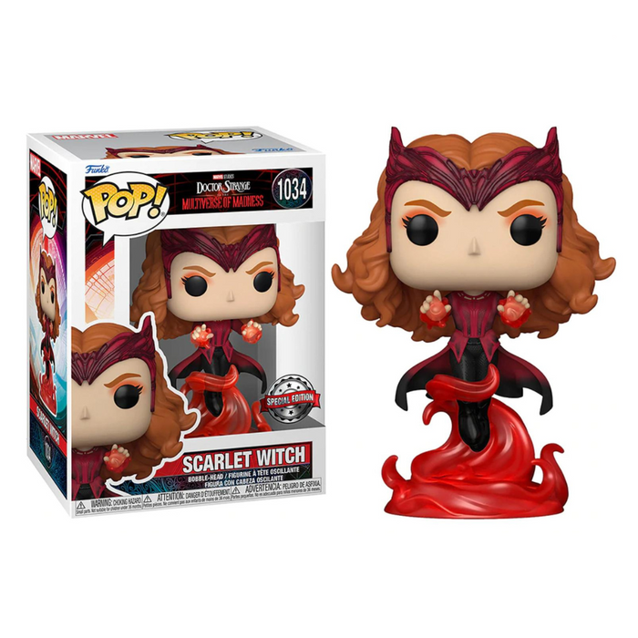 Scarlet Witch #1034 Special Edition Funko Pop! Marvel Studios Doctor Strange In The Multiverse Of Madness
