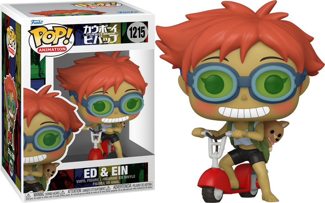 Ed And Ein #1215 Funko Pop! Animation Cowboy Bebop