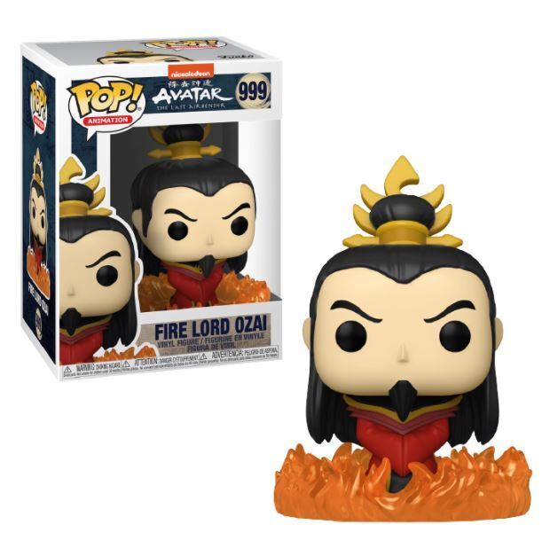 A Funko Pop! figure of Fire Lord Ozai from Avatar: The Last Airbender, number 999 in the Animation series.