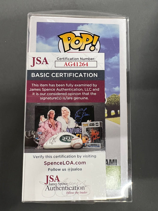 ***Signed*** Edward With Kirigami #984 7Bap 2022 Signature Series 95 Pieces Funko POP! Movies Edward Scissorhands