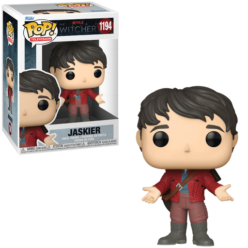 Funko Pop! Television figure of Jaskier from The Witcher, number 1194.