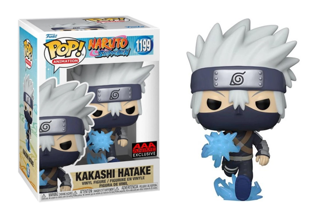 Naruto: Shippuden Young Kakashi with Chidori Glow-in-the-Dark AAA Anime Exclusive Pop! Vinyl #1199