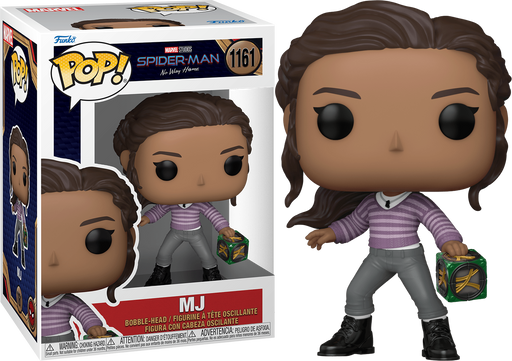 Funko Pop! of MJ from Marvel's Spider-Man No Way Home, identified as #1161.