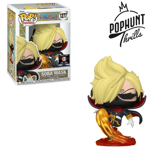 Soba Mask #1277 Chalice Collectibles Exclusive Funko Pop! Animation One Piece figure.