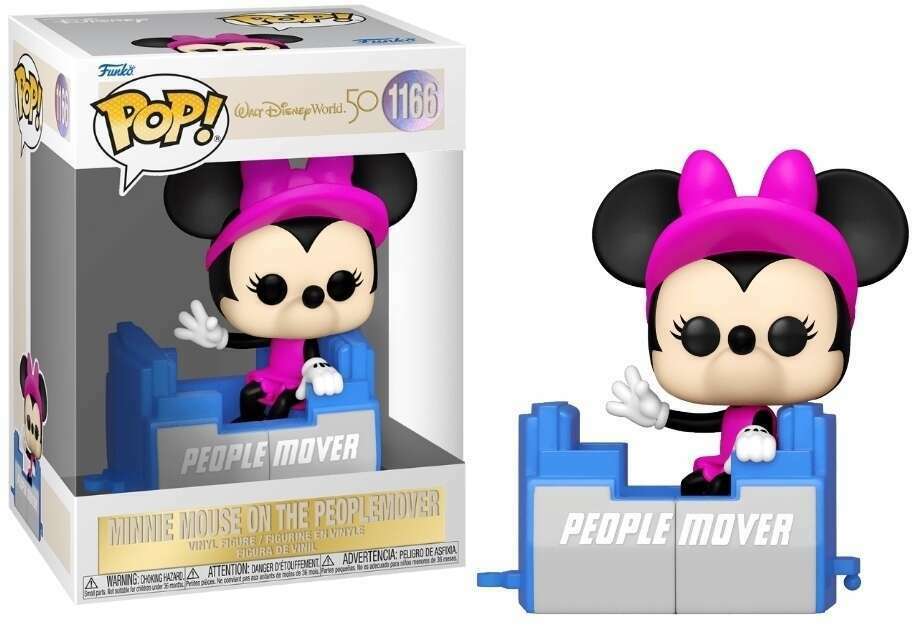 Minnie On The People Mover #1166 Funko Exclusive Funko Pop! Disney Walt Disney World 50