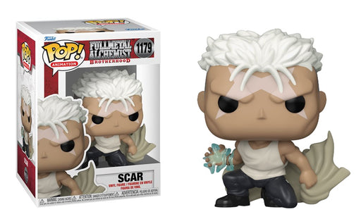 Funko Pop! figure of Scar #1179 from FullMetal Alchemist Brotherhood.