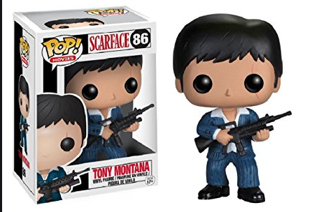 (EXTREMELY MINT) Tony Montana #86 Funko Pop! Movies Scarface