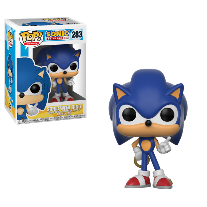 Sonic With Ring #283 Funko Pop! Games Sonic The Hedgehog