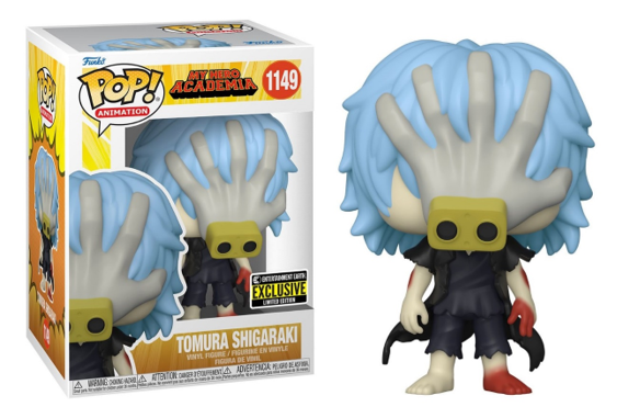 Tomura Shigaraki #1149 Entertianment Earth Exclusive Limited Edition Funko Pop! Animation My Hero Academia