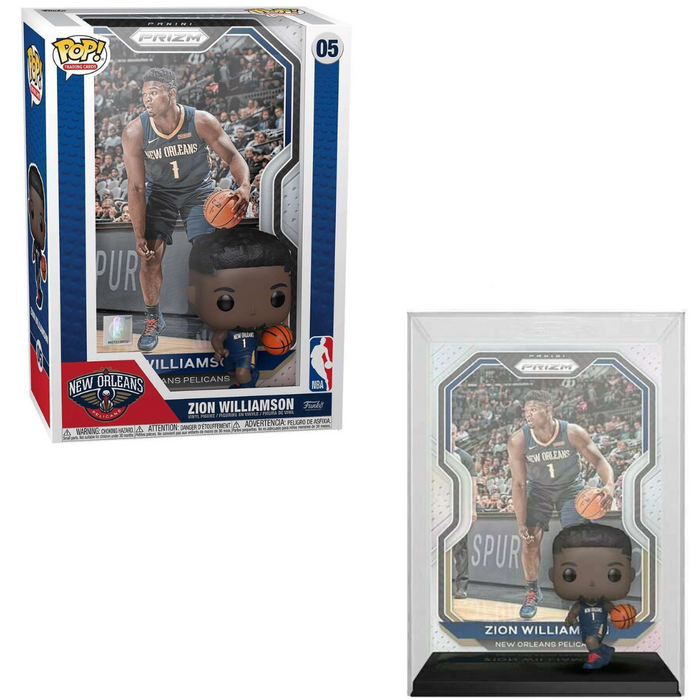Zion Williamson #05 Funko Pop! Trading Cards Basketball NBA New Orleans Pelicans