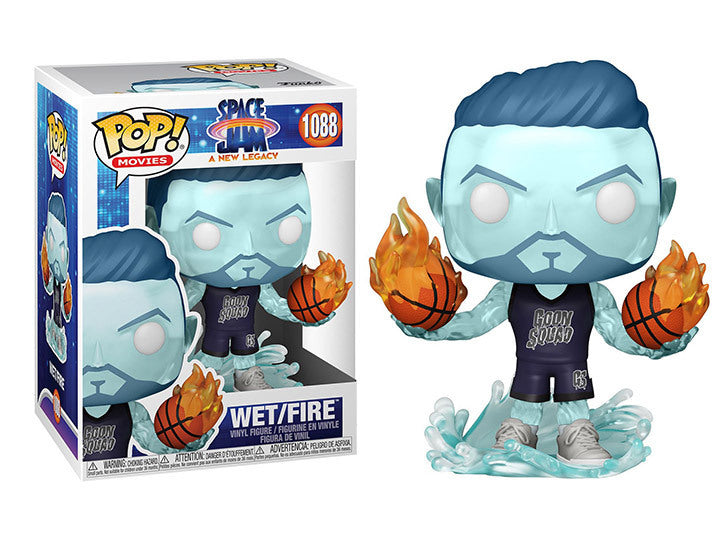 Funko Pop! Movies Space Jam A New Legacy Wet/Fire #1088 collectible figure.