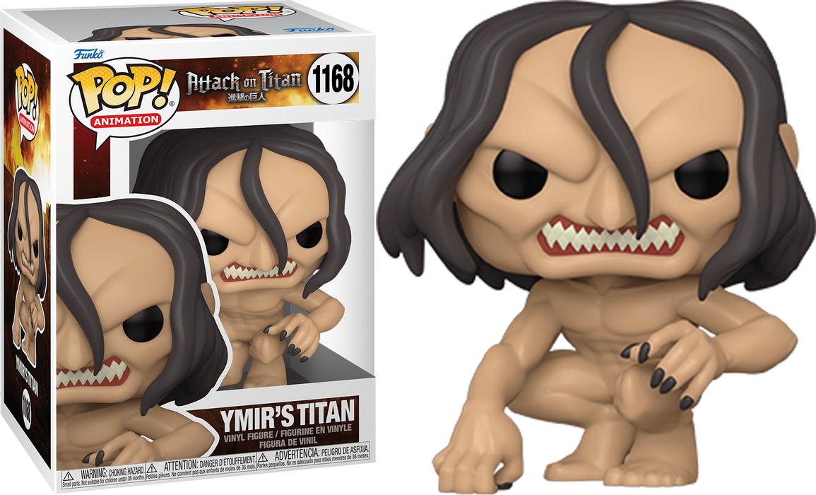 Funko Pop! figure of Ymir's Titan from Attack On Titan, #1168.