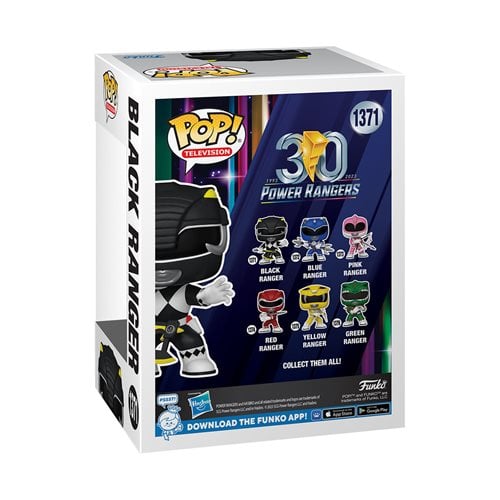 Power Rangers Black Ranger #1371 Funko Pop Vinyl Figure - Image 3