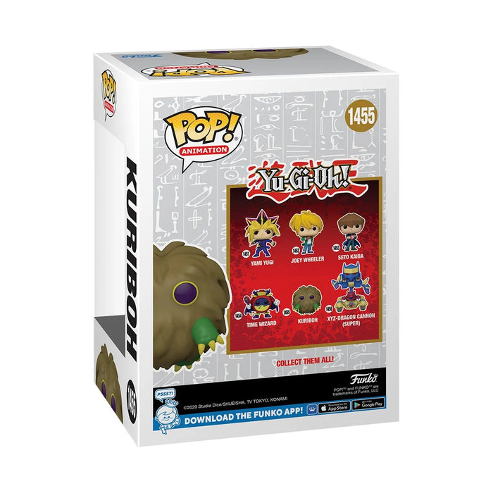 Yu-Gi-Oh! Kuriboh Flocked & GITD Pop! Vinyl Figure #1455 AAA Exclusive
