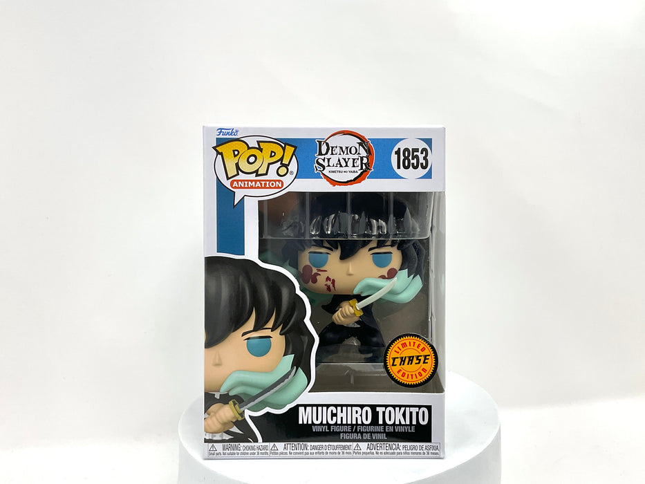 Demon Slayer Muichiro Tokito (Attack) CHASE Funko Pop! #1853