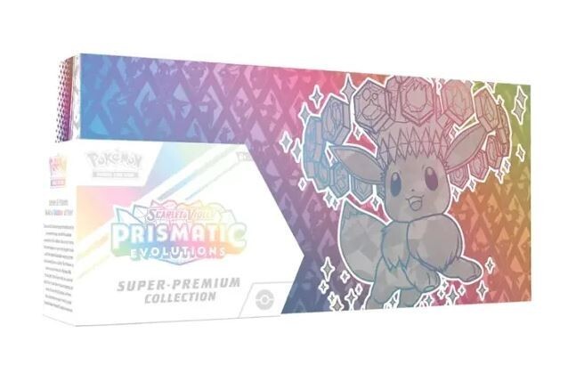 Pokemon Scarlet & Violet Prismatic Evolutions Super-Premium Collection