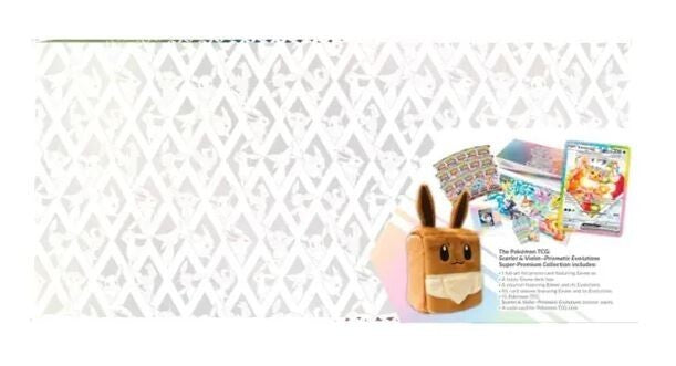Pokemon Scarlet & Violet Prismatic Evolutions Super-Premium Collection