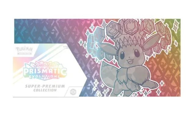 Pokemon Scarlet & Violet Prismatic Evolutions Super-Premium Collection