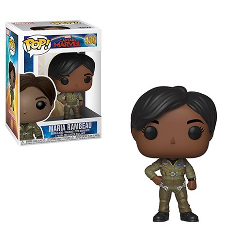 Captain Marvel Maria Rambeau #430 Funko Pop Vinyl Figure