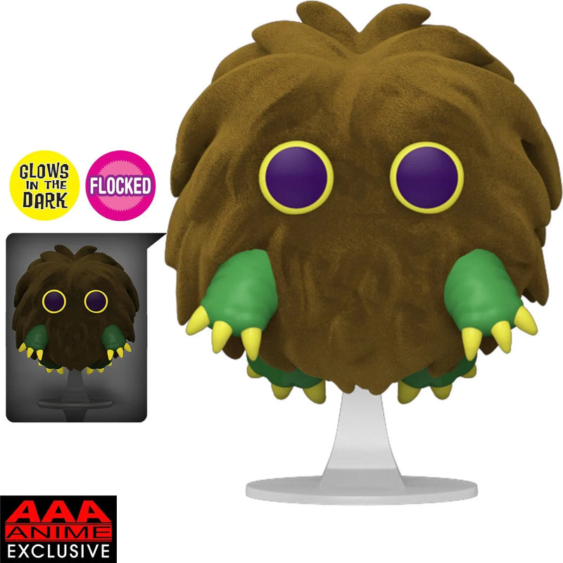 Yu-Gi-Oh! Kuriboh Flocked & GITD Pop! Vinyl Figure #1455 AAA Exclusive