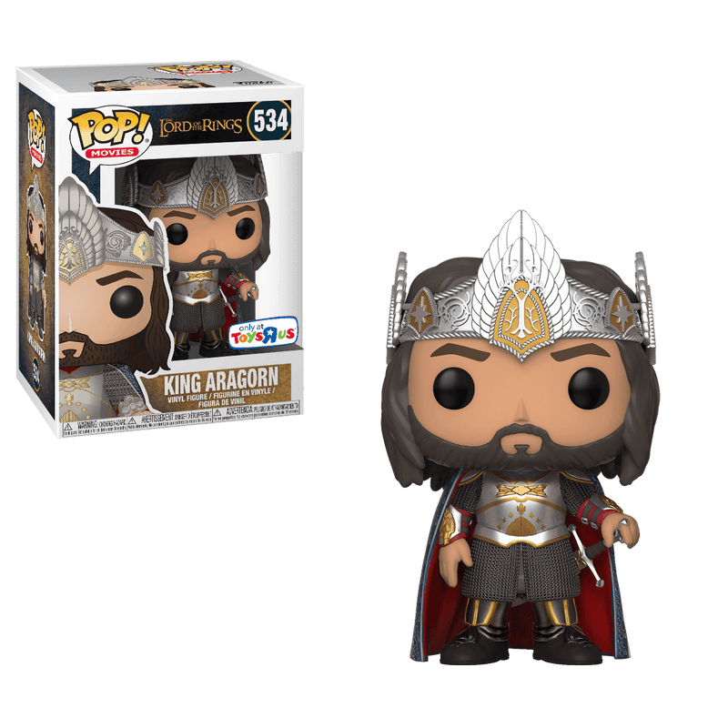 King Aragorn Exclusive VAULTED #534 Funko Pop Vinyl Figure